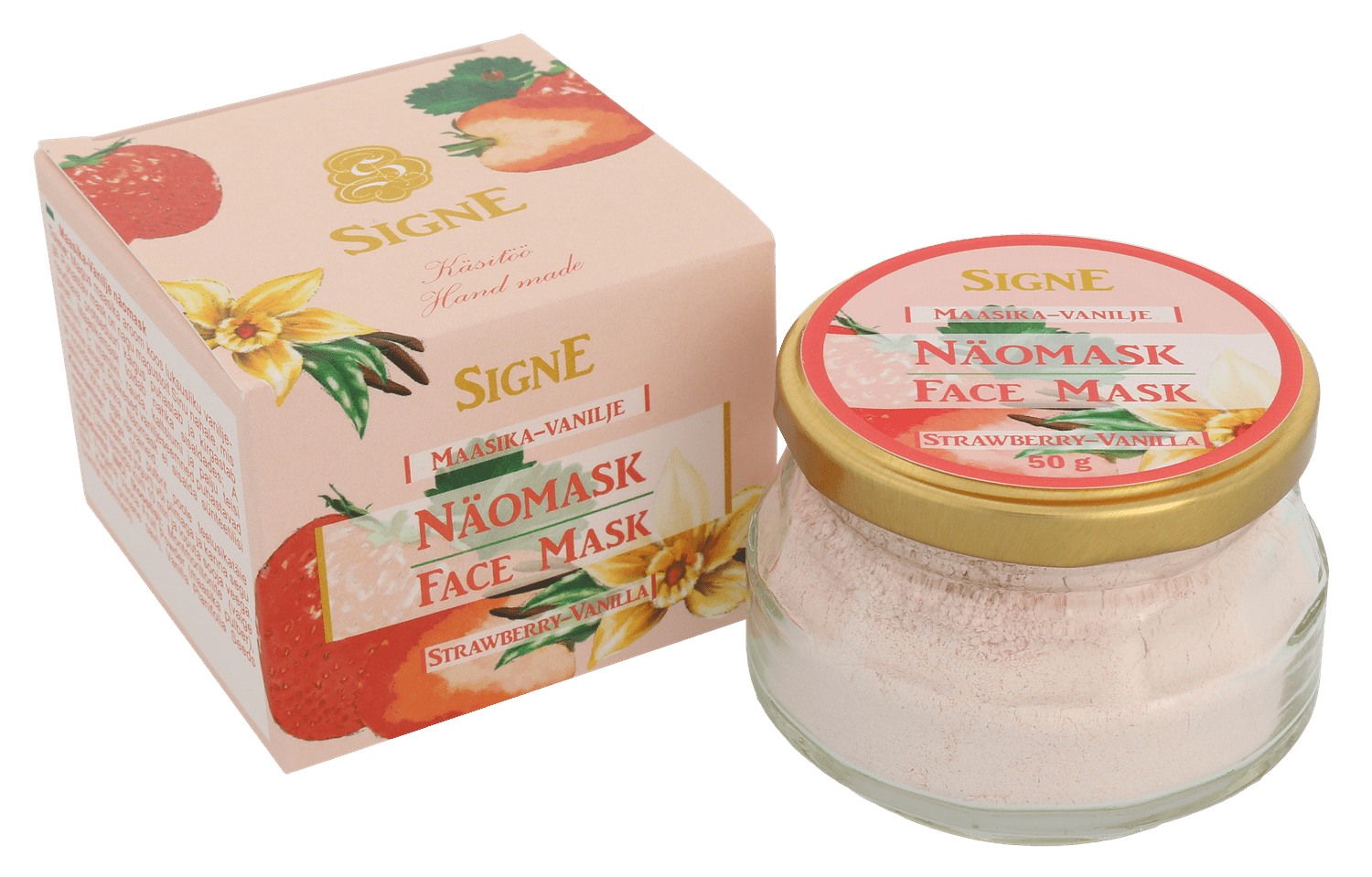 aroma strawberry face mask