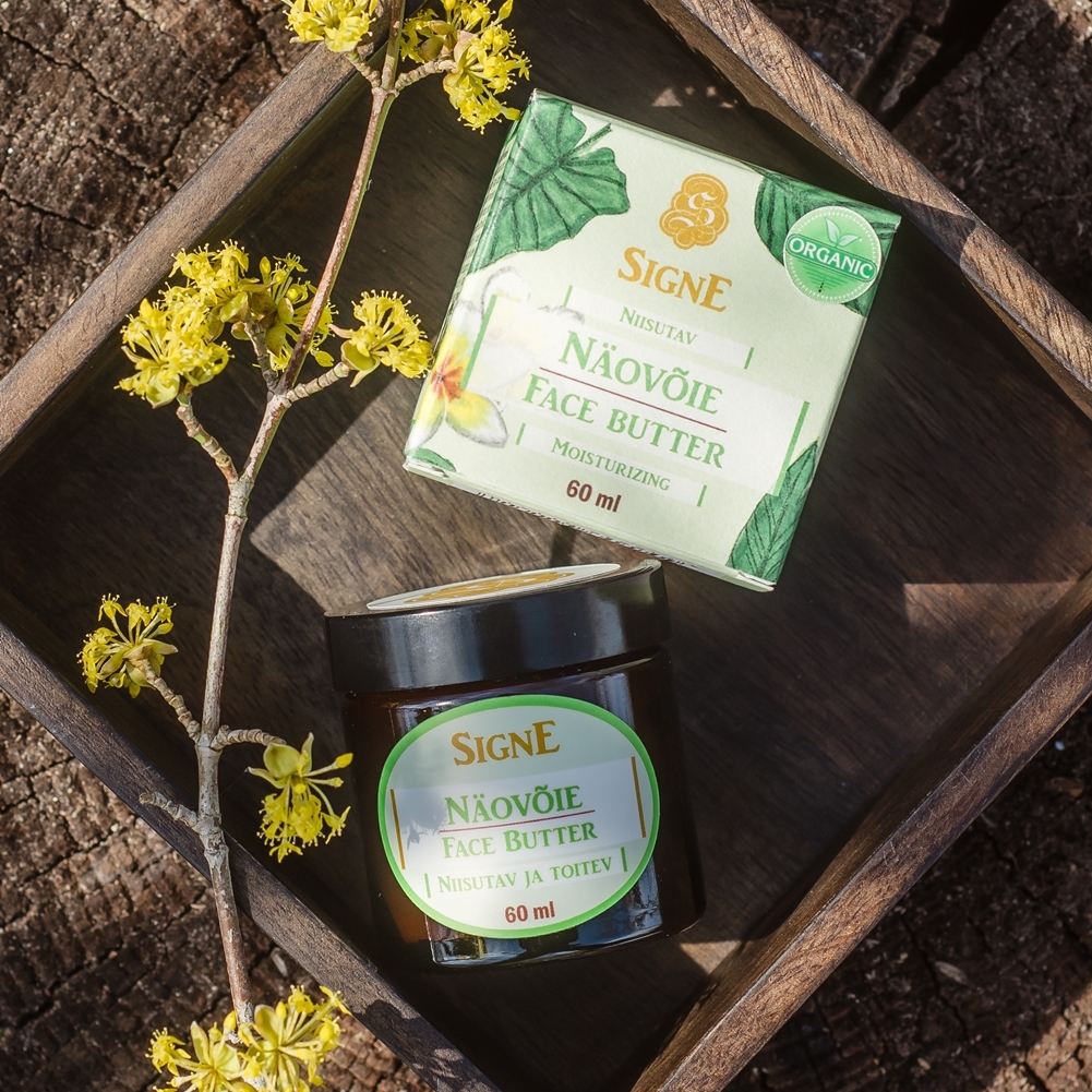 signe niisutav ja toitev näovõie organic veeb ruut